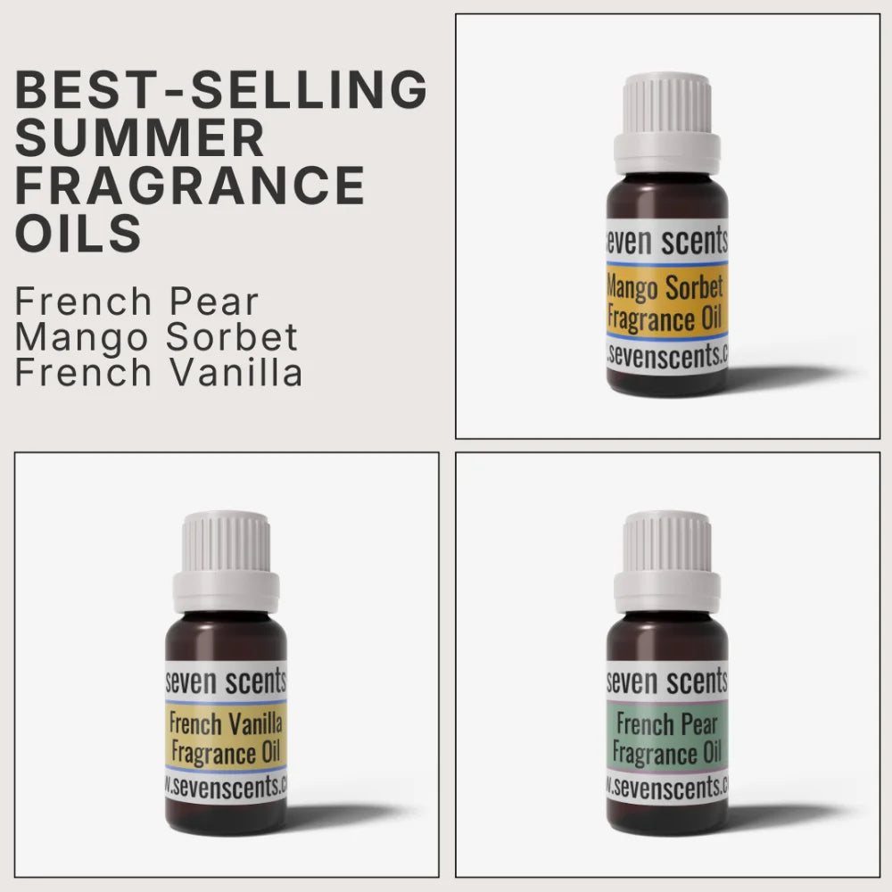 3 Pack of Summer Fragrance Oils