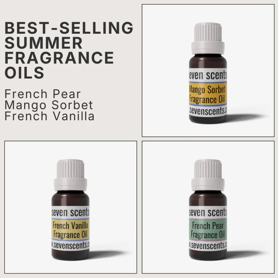 3 Pack of Summer Fragrance Oils