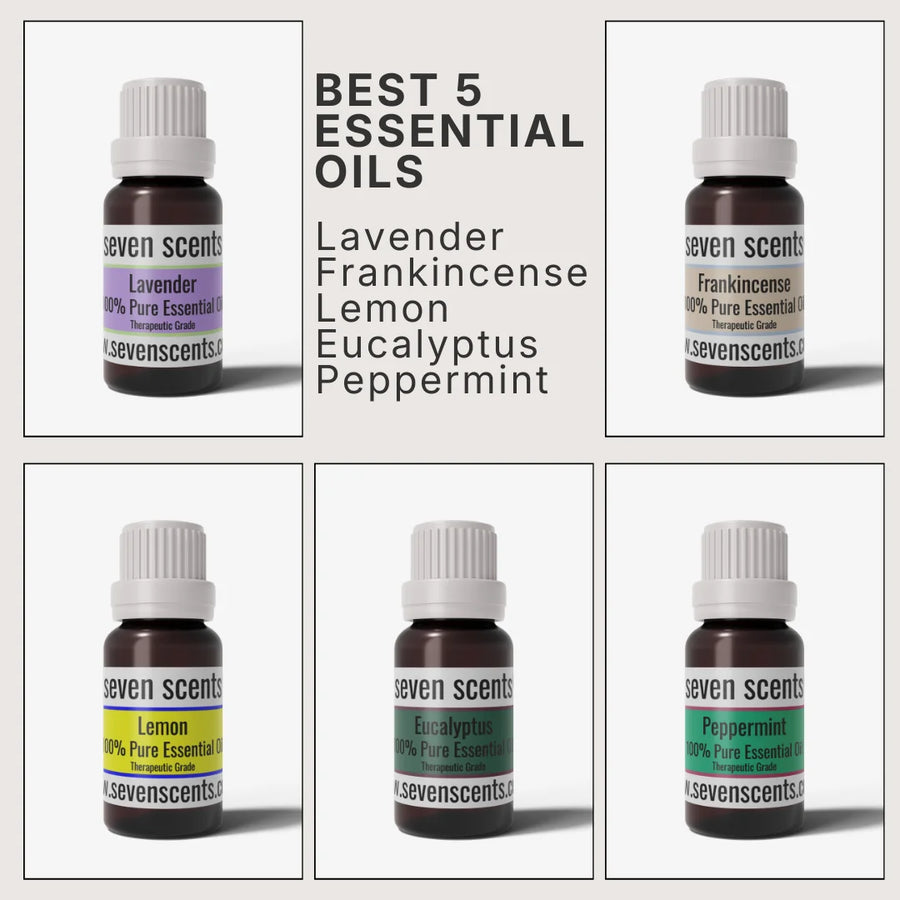 5 Pack of Essential Oils