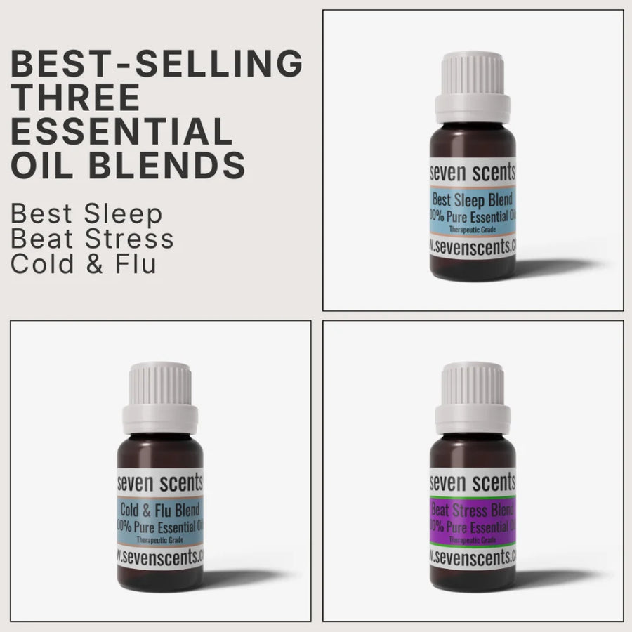 Best-Selling Essential Oil Blends Trio