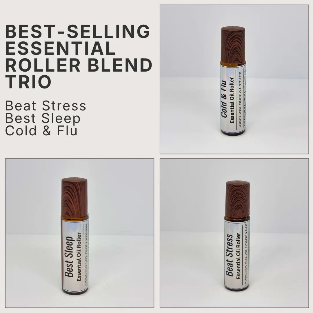Best-Selling Essential Oil Roller Blends Trio