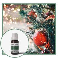 Christmas essential oil blend by Seven Scents with a Christmas Tree