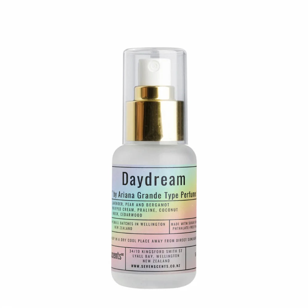 Daydream perfume spray bottle - gourmand floral fragrance inspired by Cloud by Ariana Grande