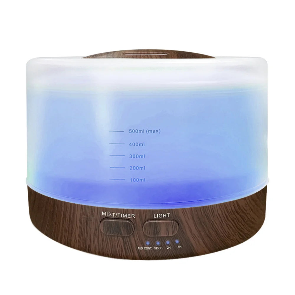 Luca aromatherapy diffuser visible water level with soft LED glow