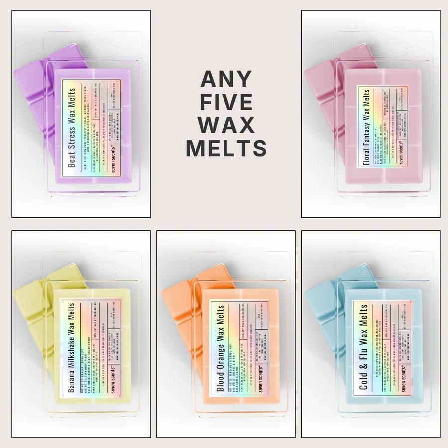 Choose Any 5 x Wax Melts
