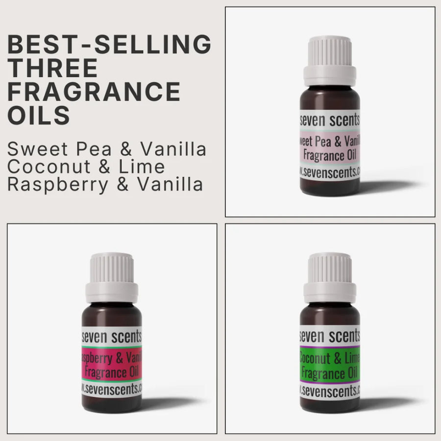 3 Pack of Fragrance Oils