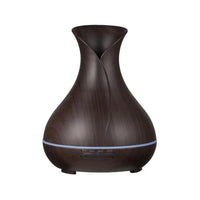 Tui 400ml tulip shaped essential oil diffuser in dark - Seven Scents Wellington