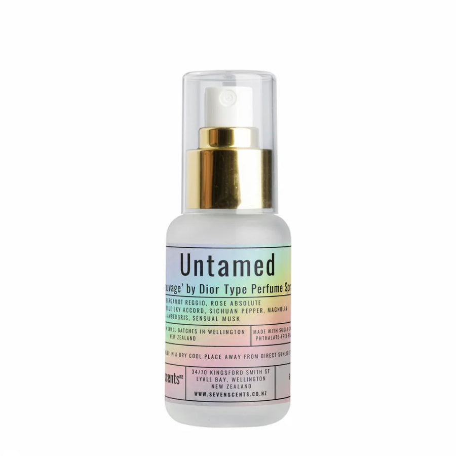 Untamed perfume spray bottle - aromatic woody fragrance inspired by Sauvage by Dior